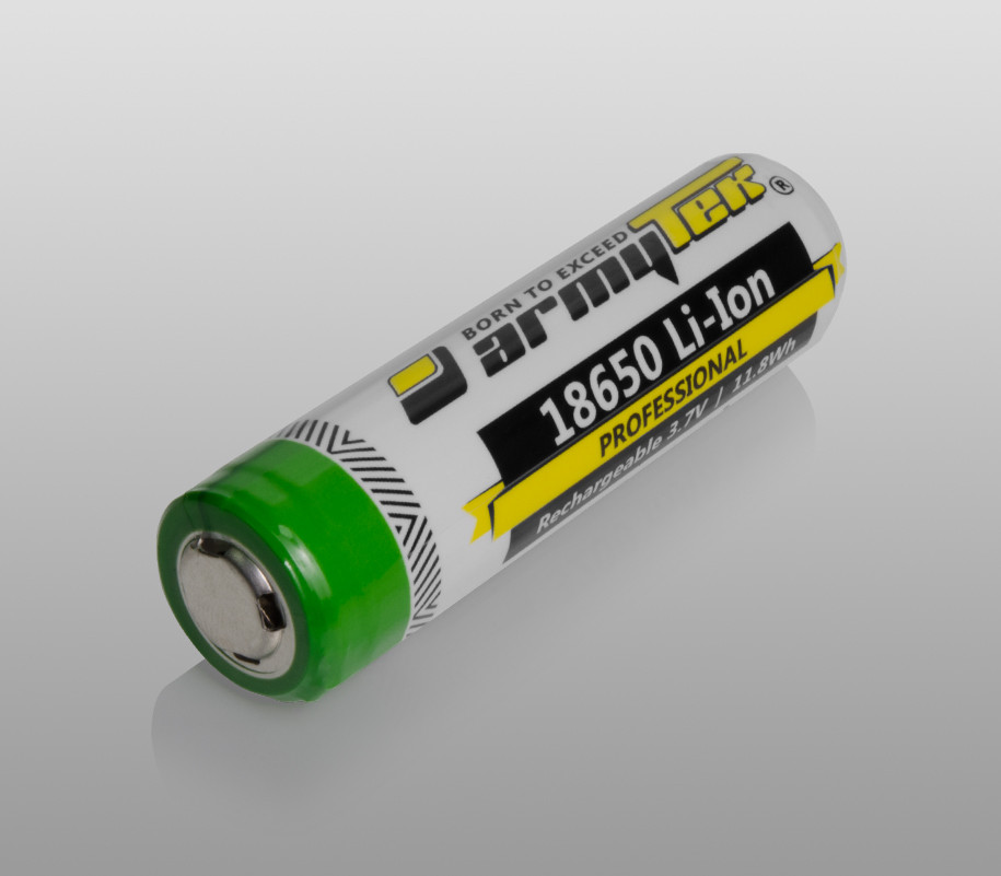 Armytek 18650 Li-Ion 3200 mAh battery Protected - фото 1 - id-p219417195