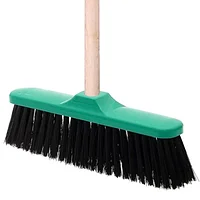 Комплект: Щетка для пола "Палермо", пластик + Черенок