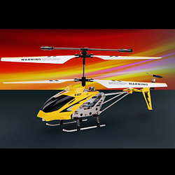 Вертолет инфракрасного управления с гироскопом Syma Mini 3-х канальный, желтый, арт S107G, Минск