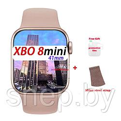 Спортивные смарт часы XBO 8mini с экраном 1.75 дюйма  цвет : черный, серый, розовый