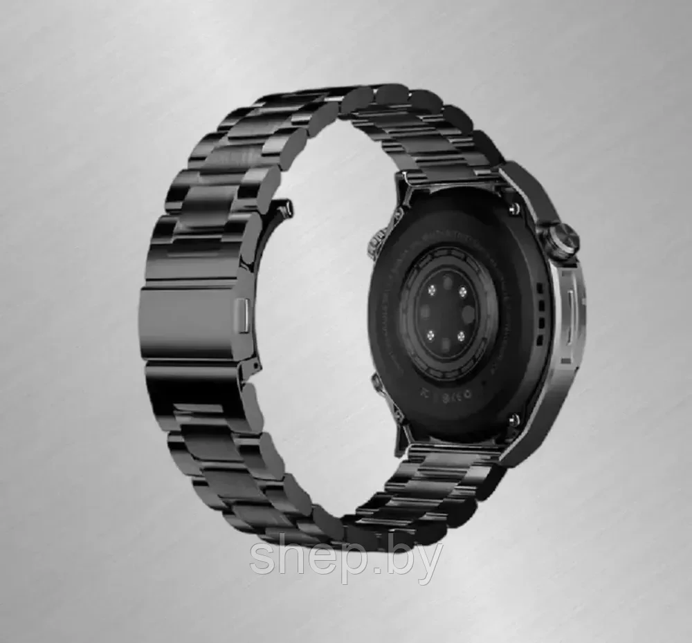 Умные часы Smart Watch W&O X5 Pro Max, Смарт часы для мужчин 2024, iOS, Android, Bluetooth звонки, 2 Ремешка - фото 3 - id-p219429544