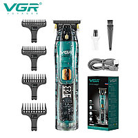 Триммер для бороды и усов, машинка для стрижки волос профессиональная, VGR V-961