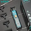 Триммер для бороды и усов, машинка для стрижки волос профессиональная, VGR V-961, фото 8