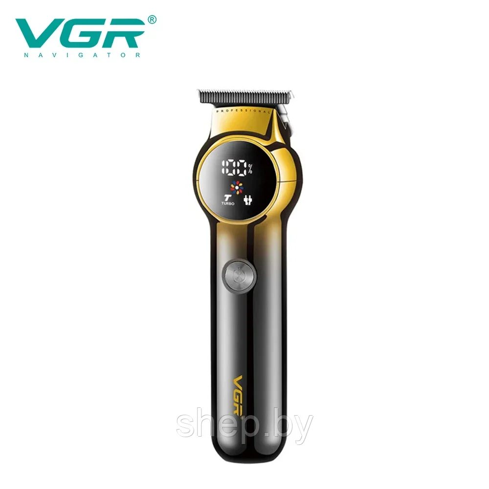 Триммер для бороды и усов, машинка для стрижки волос профессиональная, VGR V-989 - фото 6 - id-p219429567
