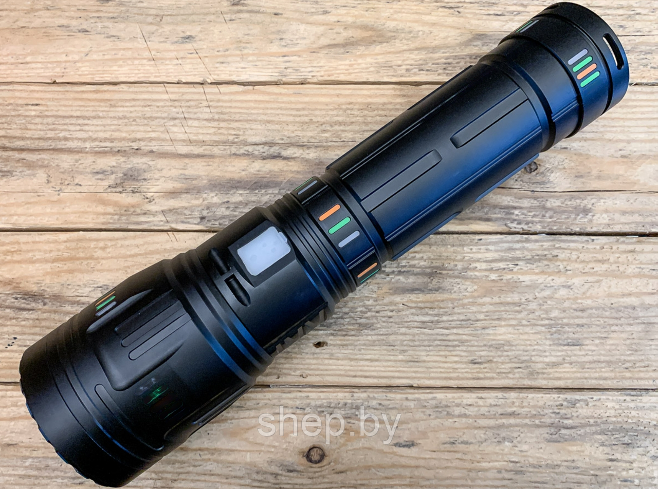 Сверхмощный ручной фонарь Огонь POLICE H-321-GT600, (FlashLight)до 5км, сверх-яркий диод GT600 - фото 1 - id-p219432346