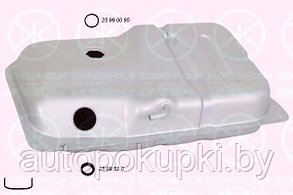 ТОПЛИВНЫЙ БАК для Ford Fiesta III 1989-1995, карбюратор, PFD92004A