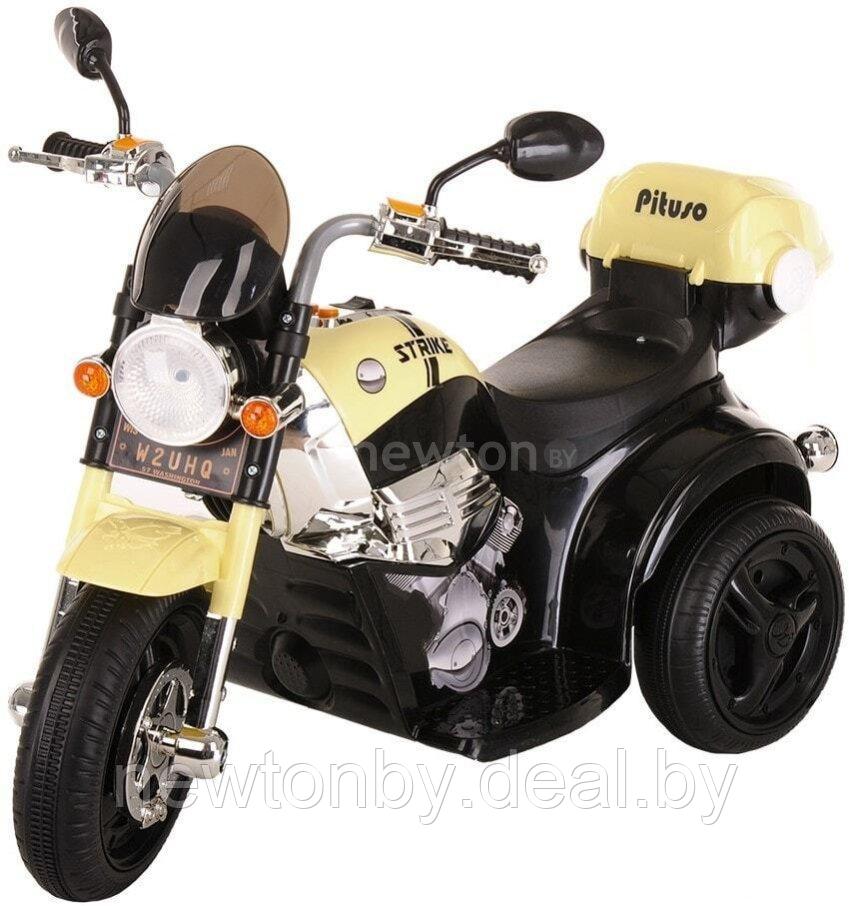 Электротрицикл Pituso MD-1188 (черный/бежевый) - фото 1 - id-p219440773