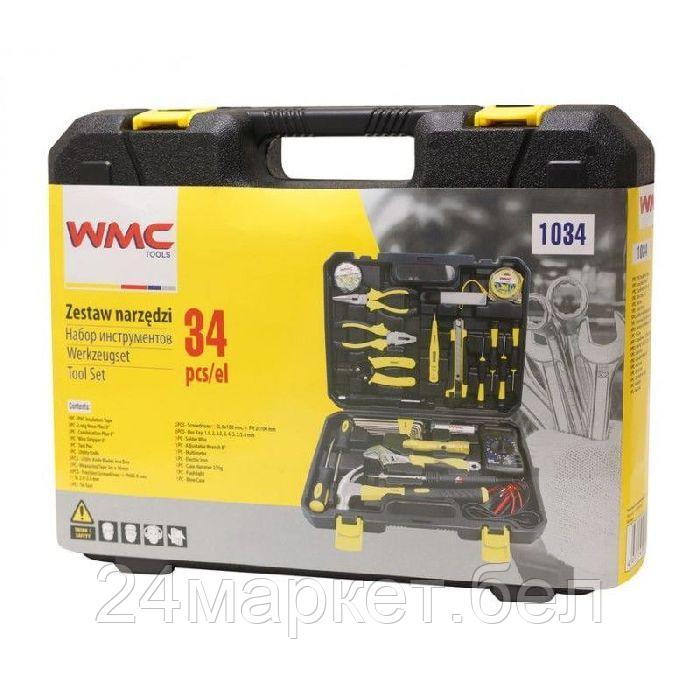 WMC TOOLS Набор инструментов 34пр, для электрика WMC TOOLS 1034 - фото 2 - id-p219418122