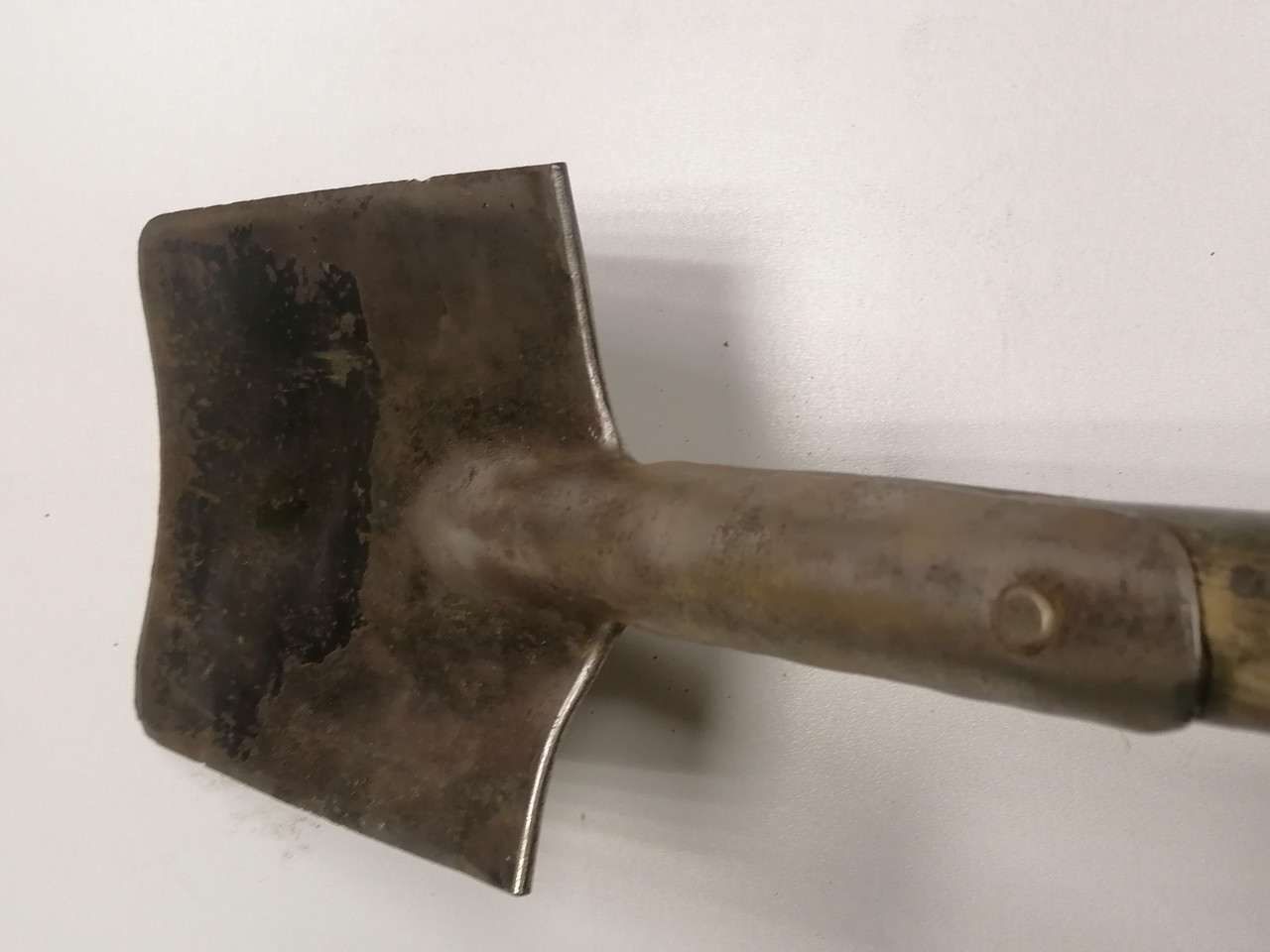 Саперная лопатка немецкой армии (трофейная, оригинал). Тип №2. - фото 9 - id-p219440896