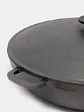 Жаровня чугунная 32 см с крышкой GOODGRILL G1832-3, фото 6