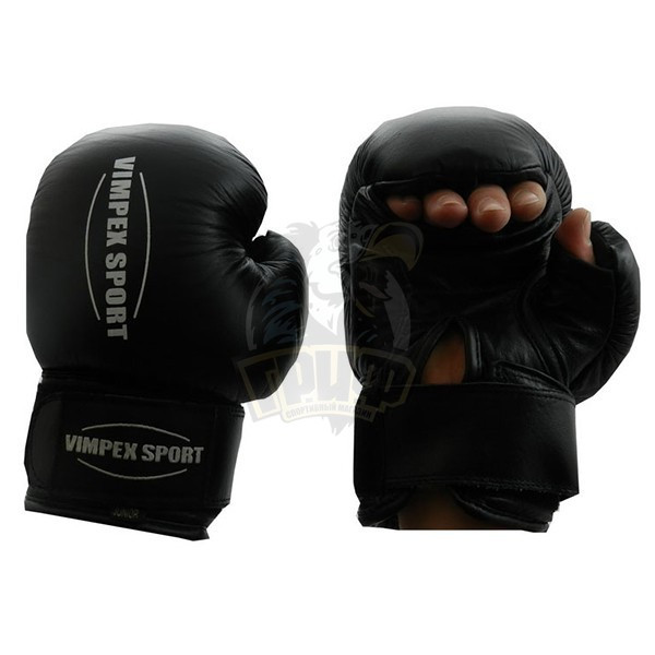 Перчатки для рукопашного боя Vimpex Sport 1802 кожа (арт. 1802) - фото 1 - id-p219442061