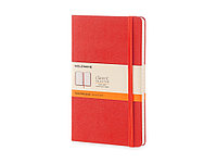 Записная книжка Moleskine Classic (в линейку) в твердой обложке, Large (13х21см), красный