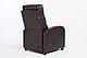 Кресло массажное Calviano 2164 коричневая экокожа, фото 5
