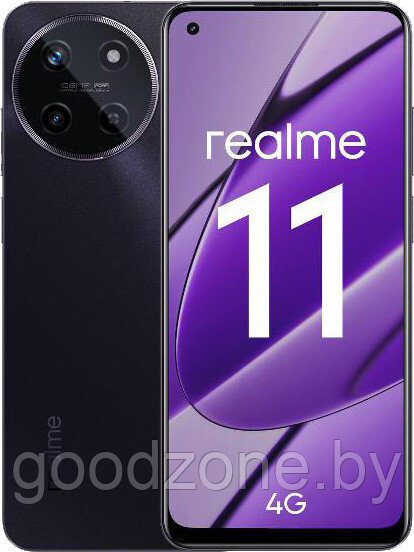 Смартфон Realme 11 RMX3636 8GB/256GB международная версия (черный) - фото 1 - id-p219435583