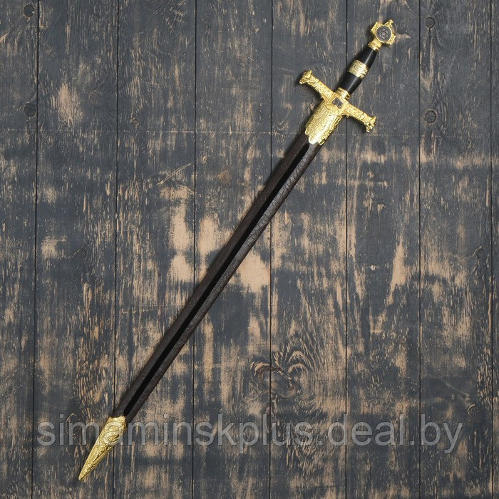Сувенирный меч, рукоять Звезда Давида, клинок роспись, 86 см - фото 5 - id-p219451356