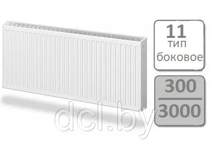 Стальной панельный радиатор Lemax Compact тип 11-300 3000