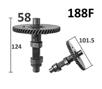 З/Ч Вал распределительный 188F (FM-SP1048)