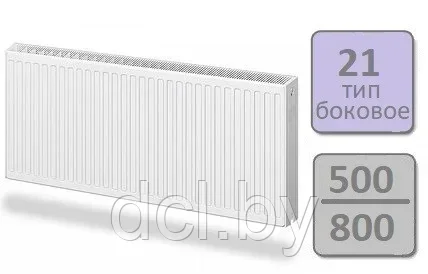 Стальной панельный радиатор Lemax Compact тип 21-500 800