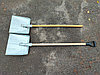 Снегоуборочная лопата металлическая с черенком и ручкой, фото 5