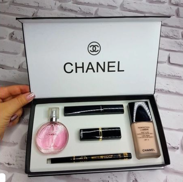 Подарочный набор Chanel 5 в 1 - фото 3 - id-p219455775