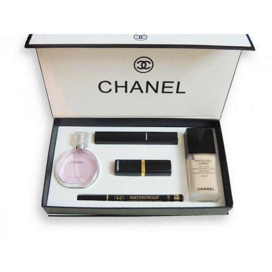 Подарочный набор Chanel 5 в 1 - фото 2 - id-p219455775