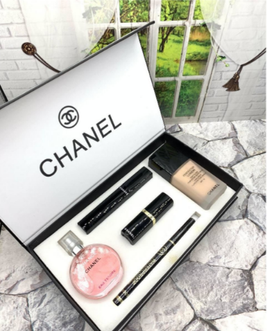 Подарочный набор Chanel 5 в 1 - фото 1 - id-p219455775