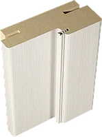 Коробка 80х38 Экошпон цвет Дуб белый 2 стойки и перекладина 1500мм