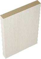 Наличник плоский 3D FLEX цвет Белый 70х 8х2200