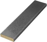 Нащельник Экошпон цвет Муар темно-серый 30х10х2070