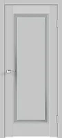 Дверное полотно Экошпон FLY 61 800х2000 цвет Серый Эмалит