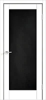 Дверное полотно Экошпон ALTO 4GR 600х2000 цвет Белый Эмалит филенка + графитовая доска