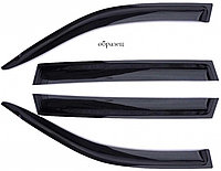 Ветровики для Hyundai Santa Fe II (2006-2012) / Хендай Санта Фе [ДК1211] (Anv-air)