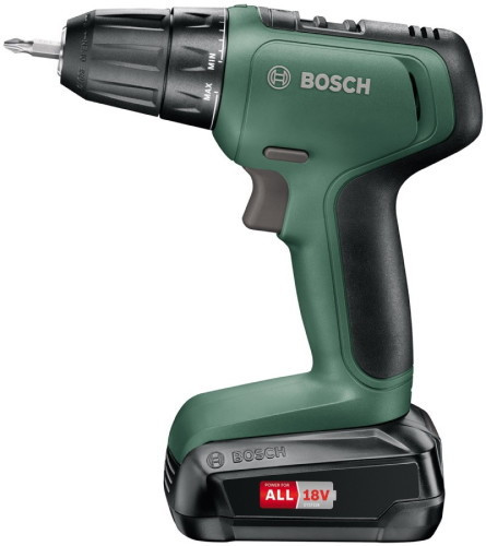 Дрель-шуруповерт Bosch UniversalDrill 18 06039C8005 (с 2-мя АКБ, кейс) - фото 2 - id-p193256403