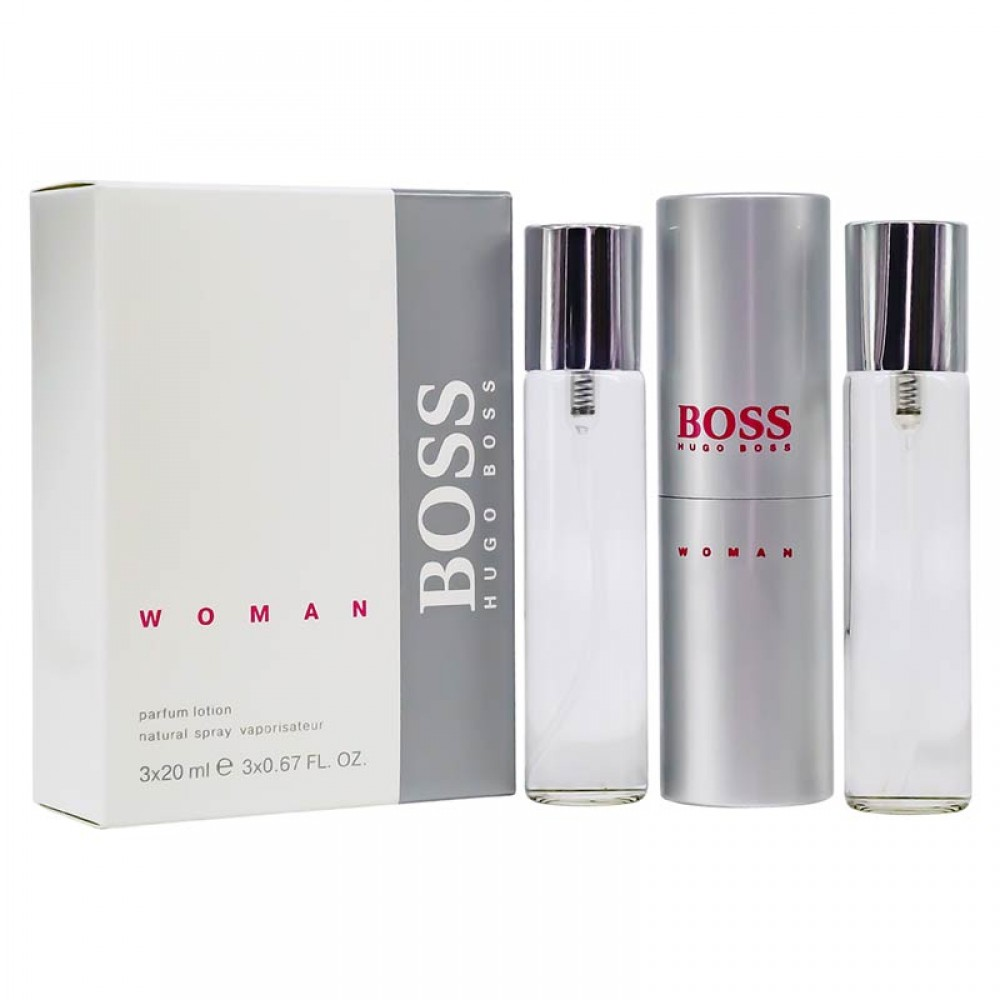 Парфюмерный набор Hugo Boss Boss Woman edp 3*20ml - фото 1 - id-p219464796