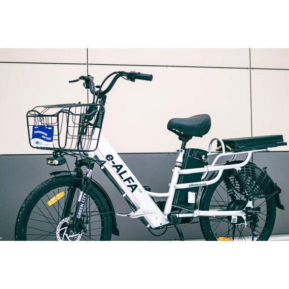 Электрический велосипед GREEN CITY e-ALFA LUX - фото 5 - id-p219464855