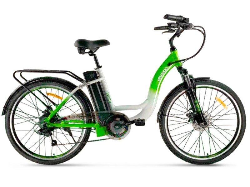 Велосипед электро ELTRECO WHITE 250W - фото 7 - id-p219464896