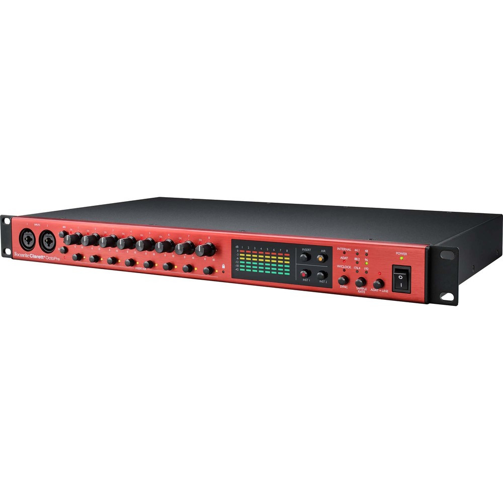 Аудио-интерфейс Focusrite Clarett+ OctoPre - фото 3 - id-p142501308