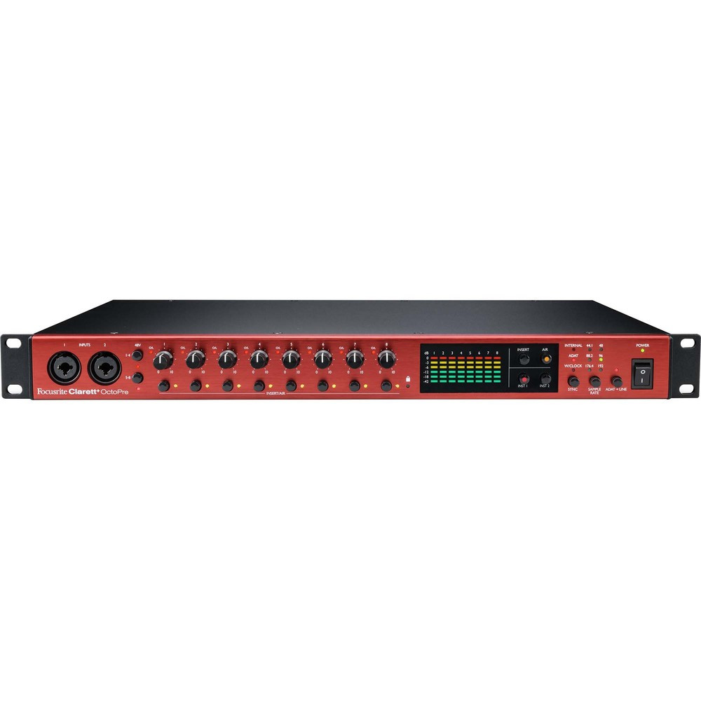 Аудио-интерфейс Focusrite Clarett+ OctoPre