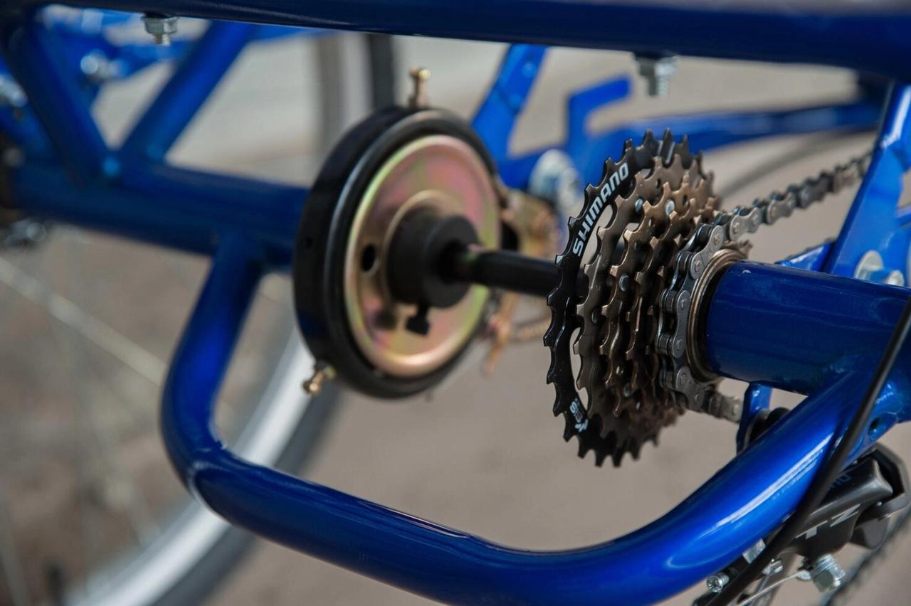 Трицикл электрический Volten Чемпион 250W 36V 12AH Lion - фото 8 - id-p219464964