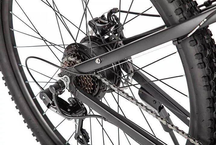 Электровелосипед Велогибрид Intro Sport черно-синий-2683 - фото 7 - id-p219465025