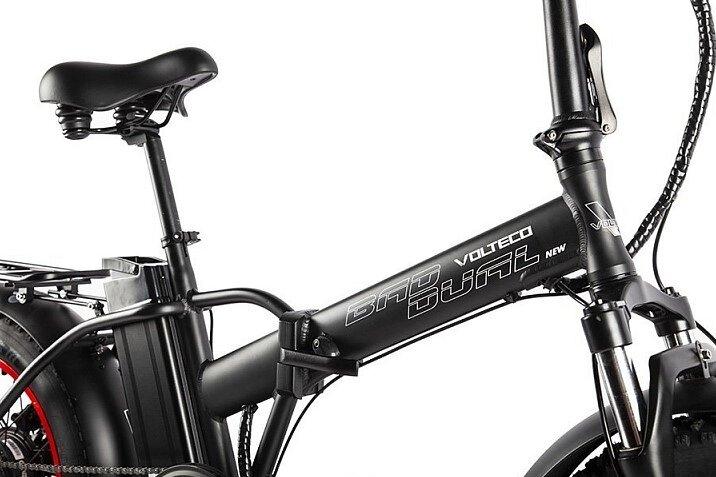 Электровелосипед Велогибрид Volteco Bad Dual New черный-2301 - фото 6 - id-p219465043