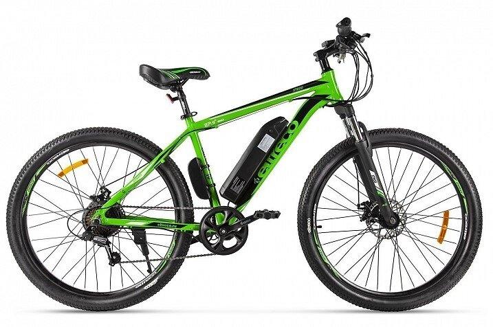 Электровелосипед Велогибрид Eltreco XT 600 салатовый - фото 1 - id-p219465045