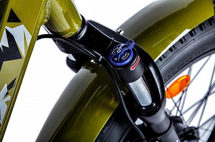 Электровелосипед Велогибрид Volteco BigCat Dual Next хаки-2308 - фото 2 - id-p219465046