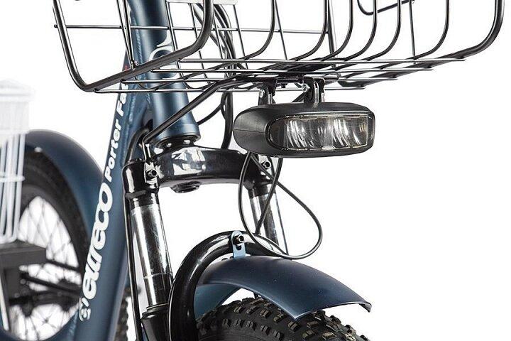 Электровелосипед Трицикл Eltreco Porter Fat 500 темно-синий-2411 - фото 9 - id-p219465054