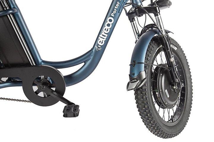 Электровелосипед Трицикл Eltreco Porter Fat 500 черный-2410 - фото 6 - id-p219465055