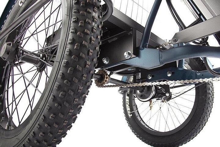 Электровелосипед Трицикл Eltreco Porter Fat 700 темно-синий-2416 - фото 10 - id-p219465056