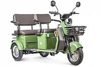 Электроскутер Трицикл Rutrike Топик зеленый-2464