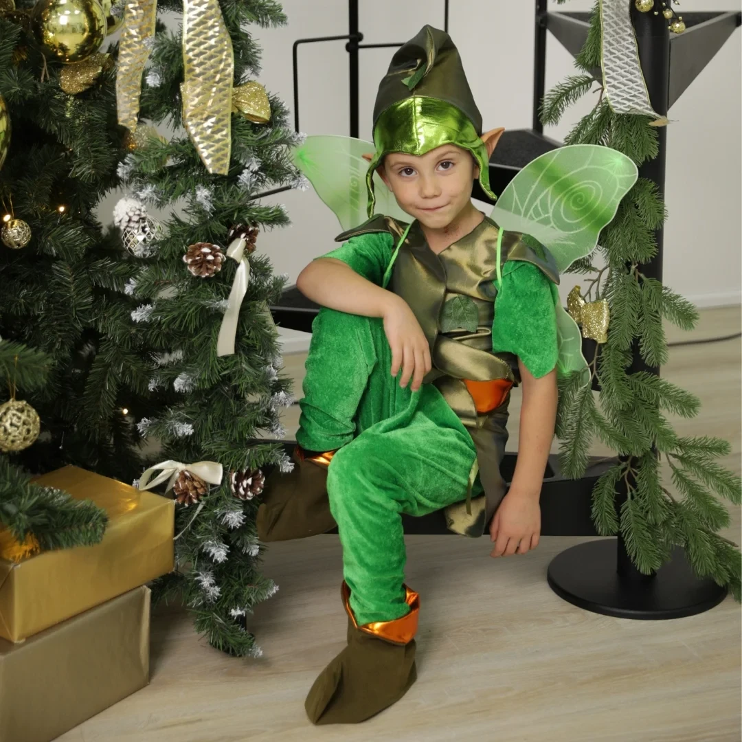 Карнавальный костюм детский "Эльф мальчик" - фото 1 - id-p219467167
