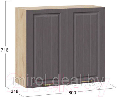 Шкаф навесной для кухни ТриЯ Лина 1В8 - фото 3 - id-p219466769