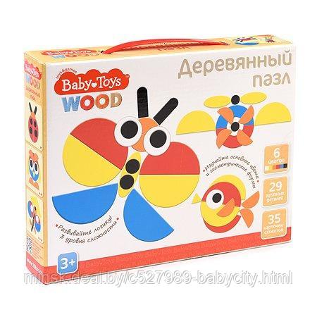 Пазл деревянный Baby Toys 29элементов - фото 1 - id-p219467851
